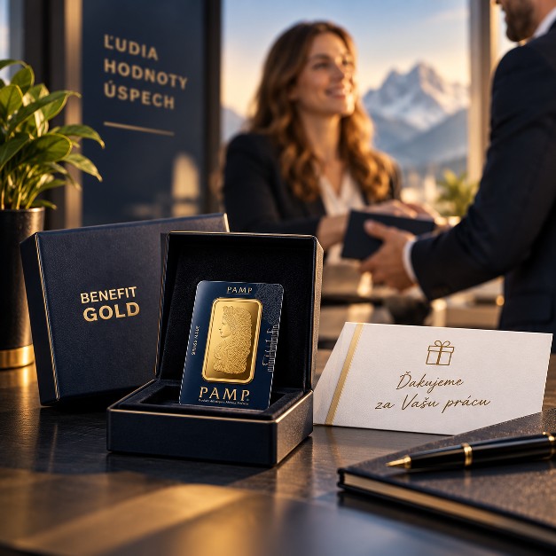Benefit Gold – zamestnanecký benefit vo forme zlata