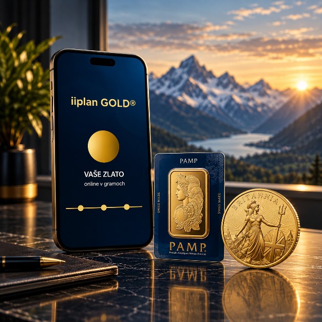 iiplan GOLD – osobný zlatý účet